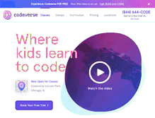 Tablet Screenshot of codeverse.com
